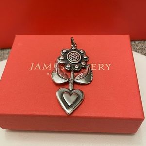 James Avery Rare Retired Melissa Flower 🌻 Pendant